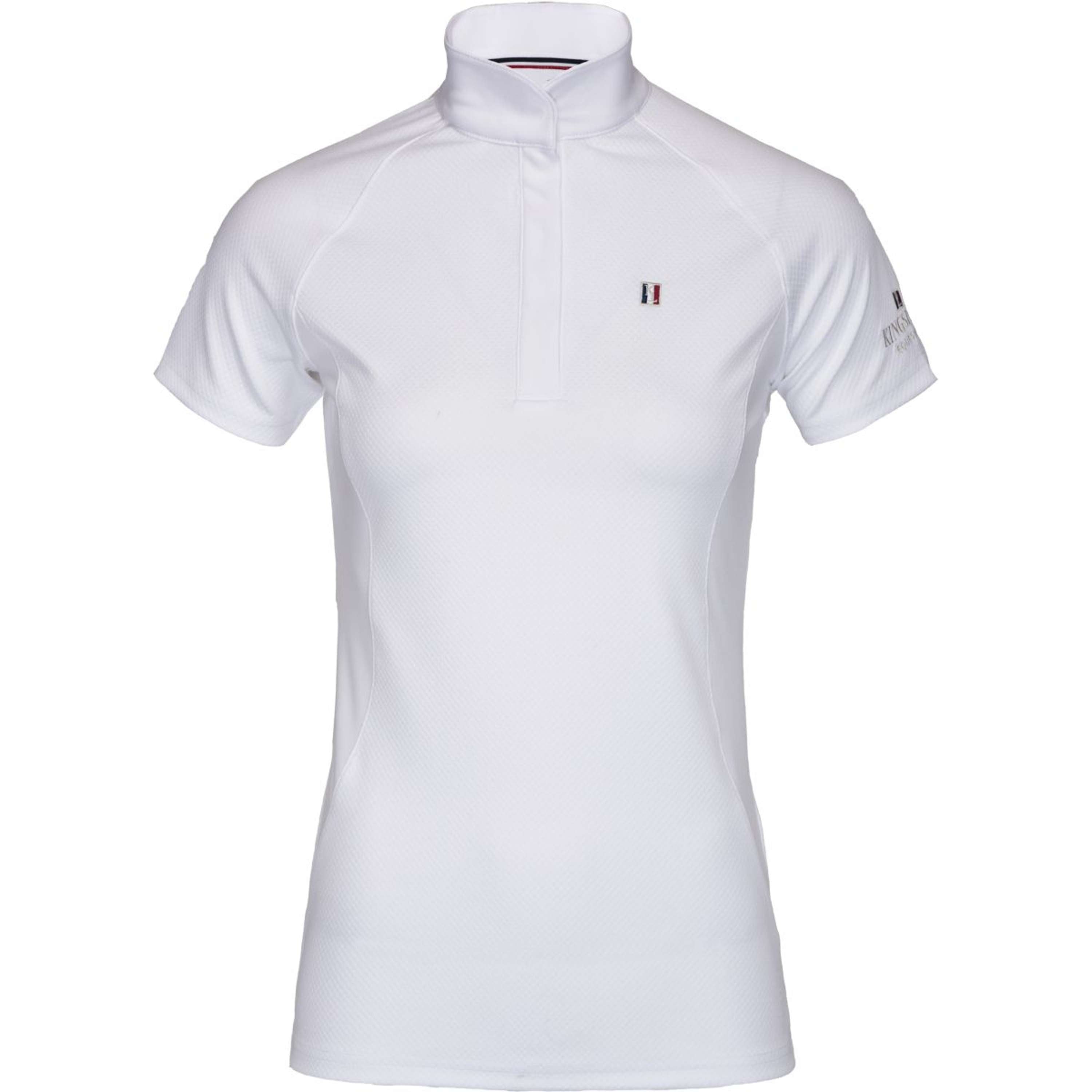 Kingsland Wedstrijdshirt Classic Korte Mouwen Dames Wit