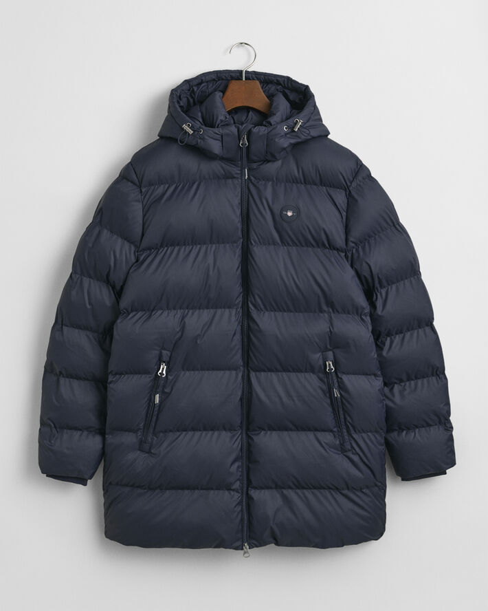Gant ACTIVE CLOUD MID LENGTH JACKET Evening blue