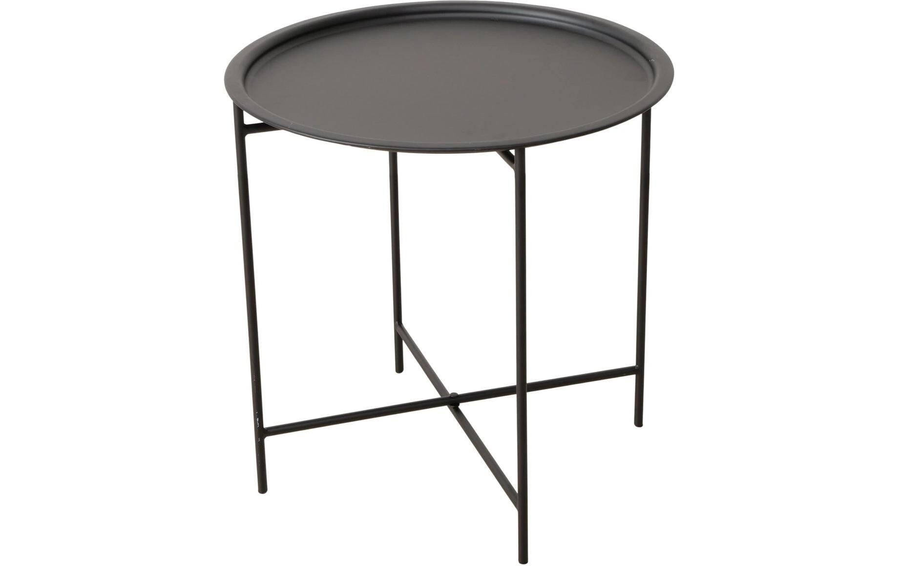 Beistelltisch Rocko 46 x 46 cm, SchwarzCouchtisch