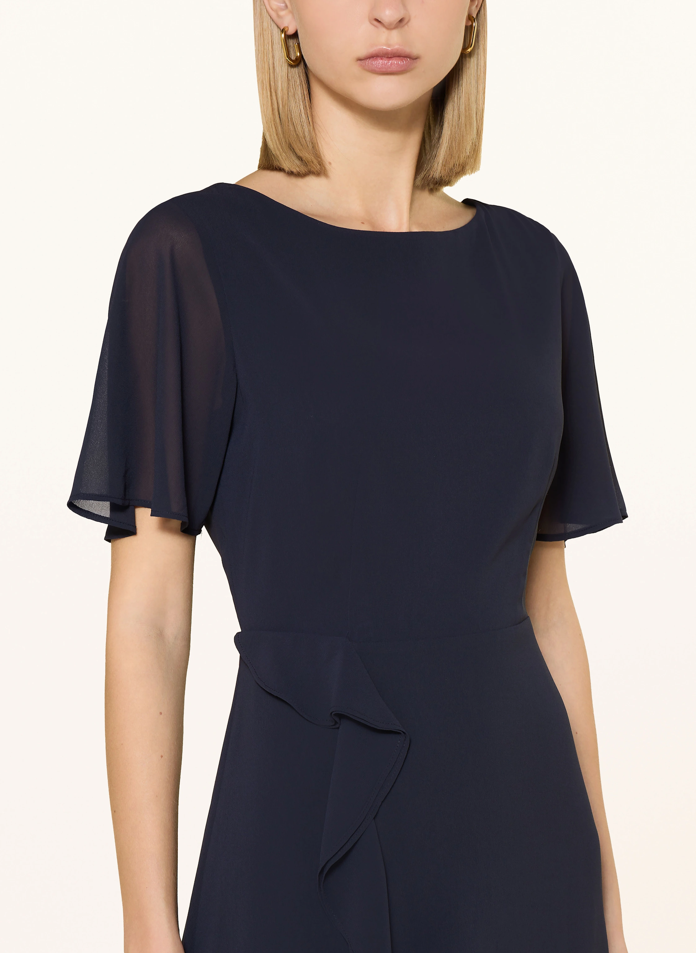 s.Oliver BLACK LABEL Kleid mit Volants