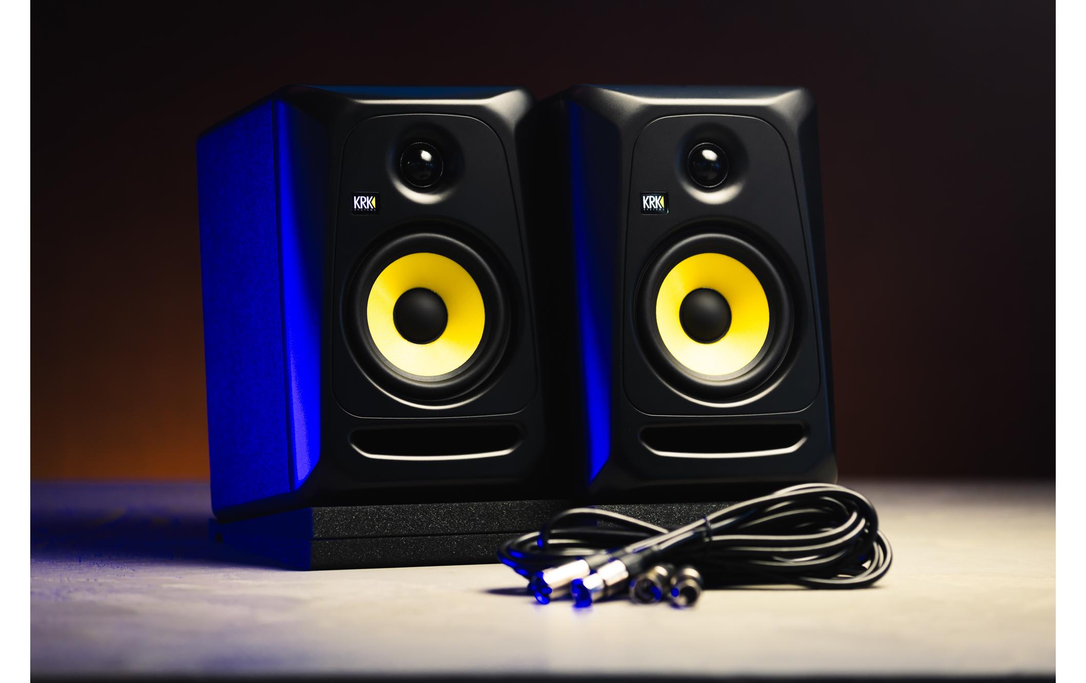 Studiomonitore ROKIT 5 G3 Classic Pack Schwarz<br>Professionelle Zwei-Wege-Studiomonitore