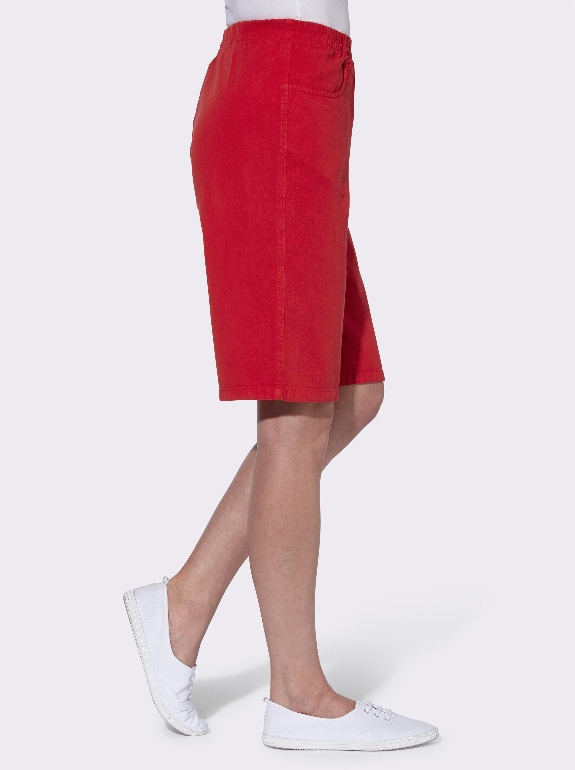 Bermudas mit Rundum-Dehnbund