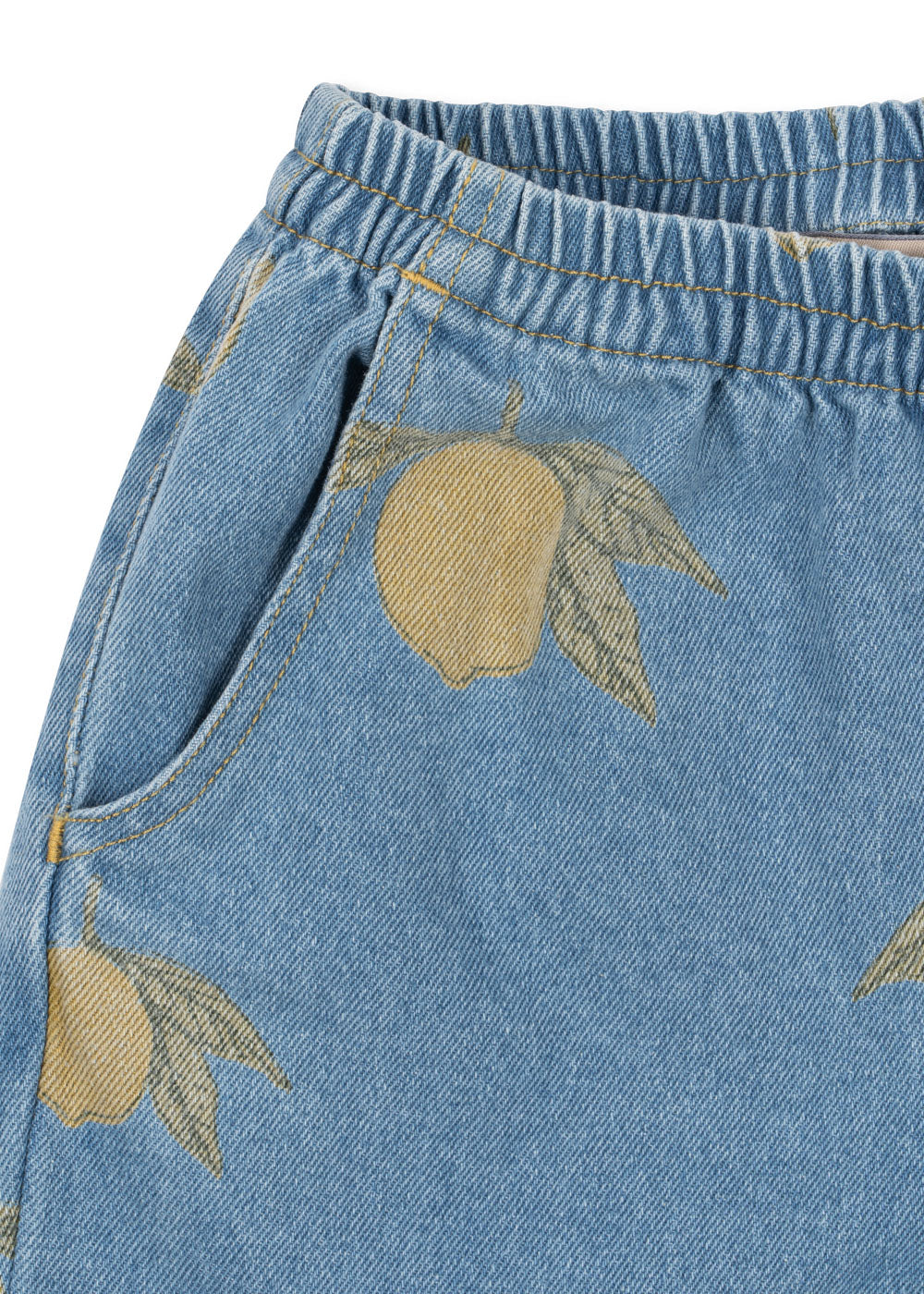 Magot bukser - lemon denim - 12M