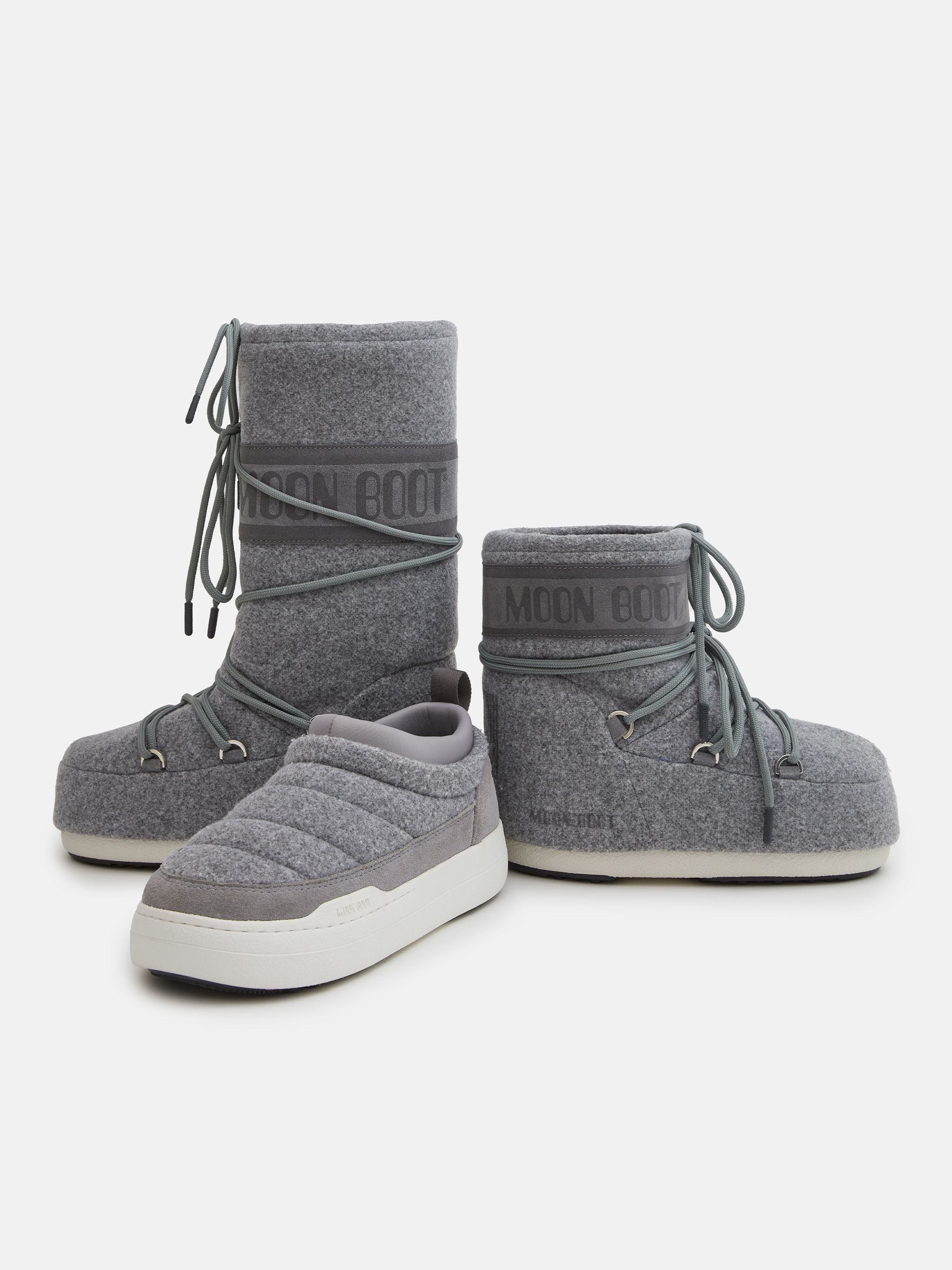 Icon Low Felt Grey