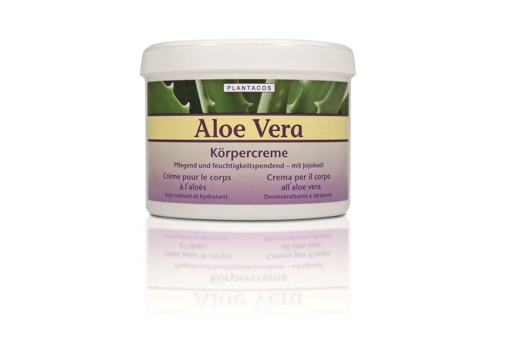 PLANTACOS Aloe Vera Körpercreme Creme Topf 500 ml