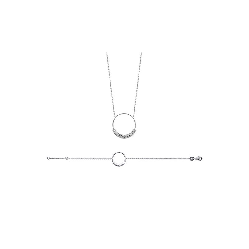 Collier Femme - Argent 925 - Longueur : 45 cm