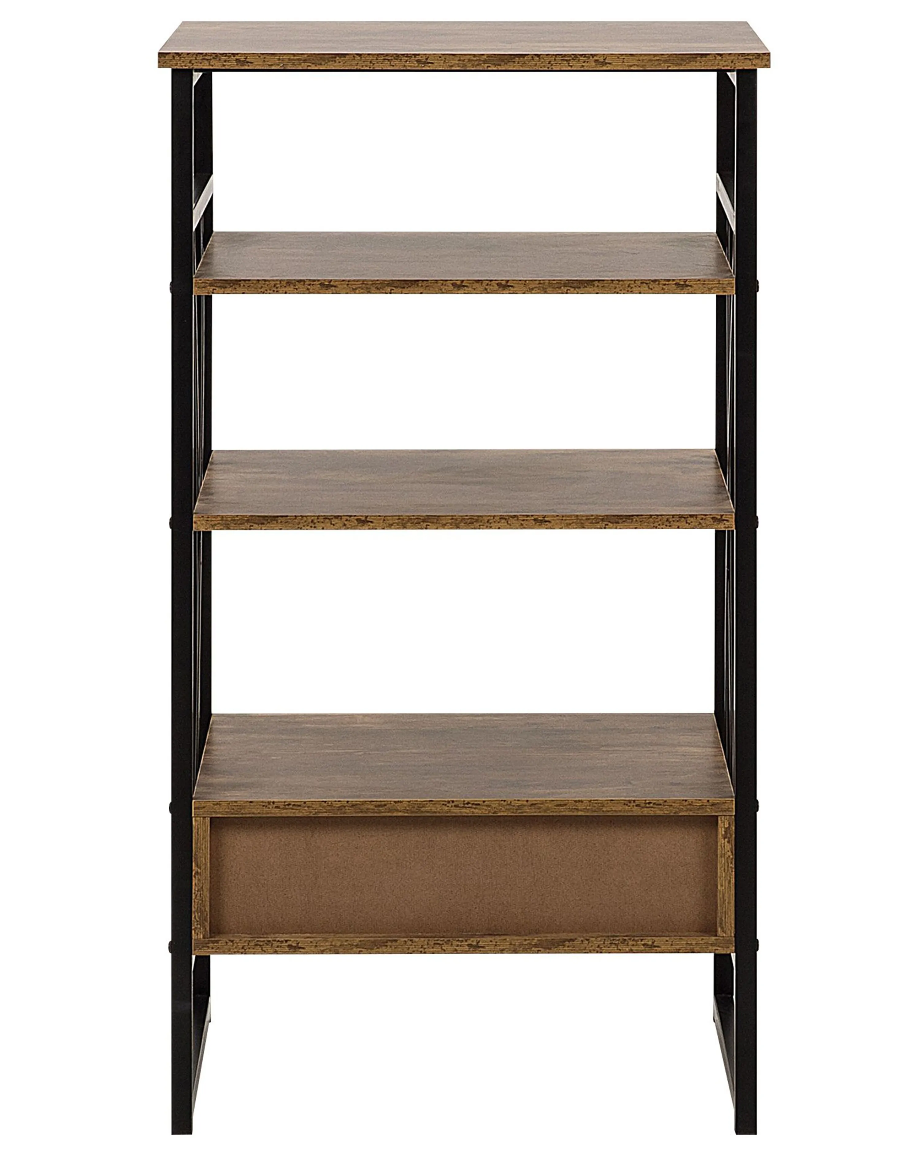 Opbergkast met 3 planken KEENE 101 cm Donkerbruin