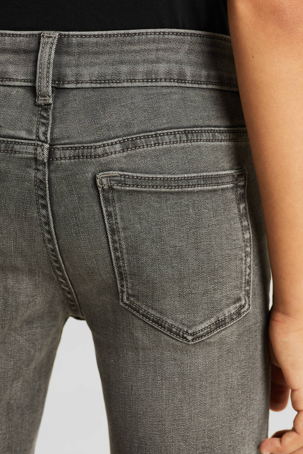 anytime skinny jeans lichtgrijs