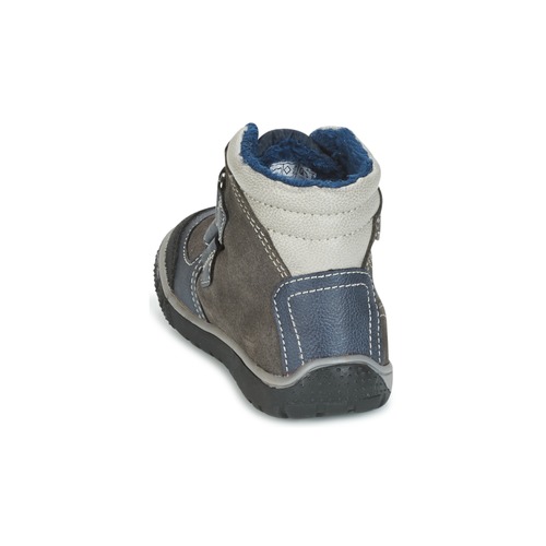 Kickers - SITROUILLE - Gris foncé / Bleu