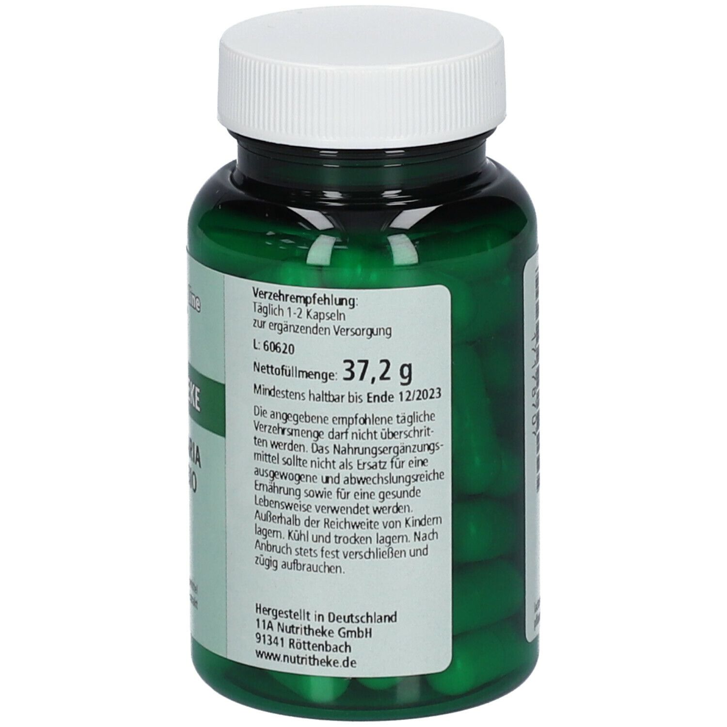 green line NUTRITHEKE AURICULARIA 500 mg BIO
