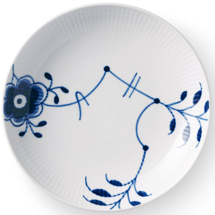 Royal Copenhagen BLÅ MEGA MODERNE TALL 25CM Hvid