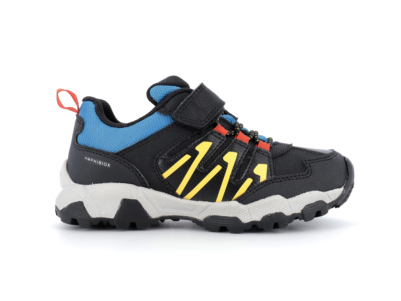 Geox-J MAGNETAR BOY-J263ZB Synthétique Noir-Bleu