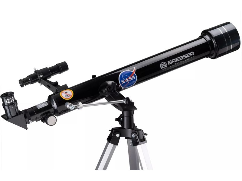 Bresser junior Linsenteleskop 60/700 NASA Linsenteleskop mit dem ISA Space Exploration NASA-Look