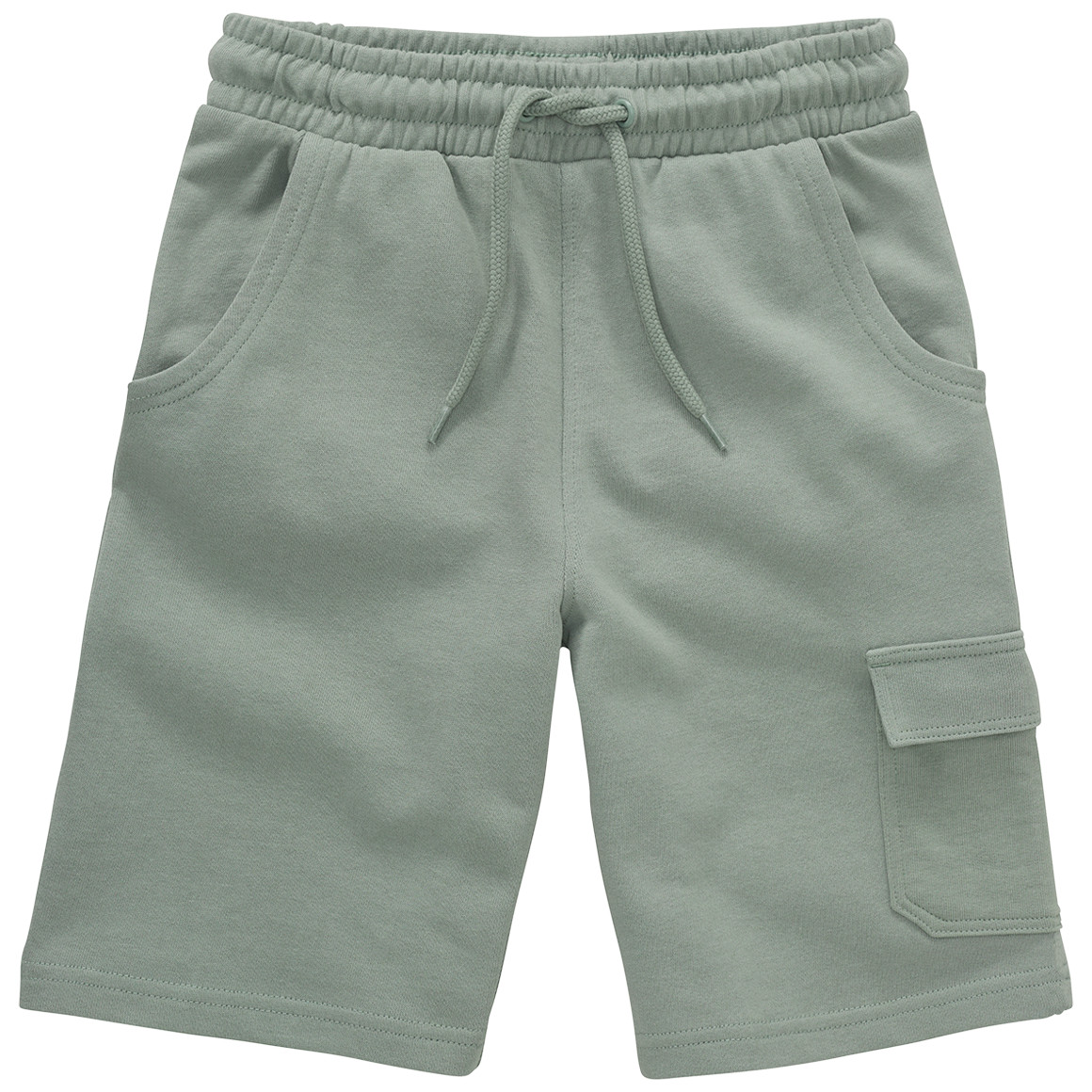 Topolino Jungen Joggingshorts aus Bio-Baumwolle salbei