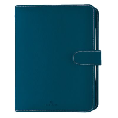 Organiseur Milano - 14 x 18,5 cm - vert canard - Oberthur