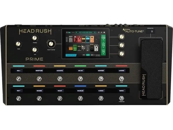 Headrush Prime - Multieffekt, modeller, vokalprocessor