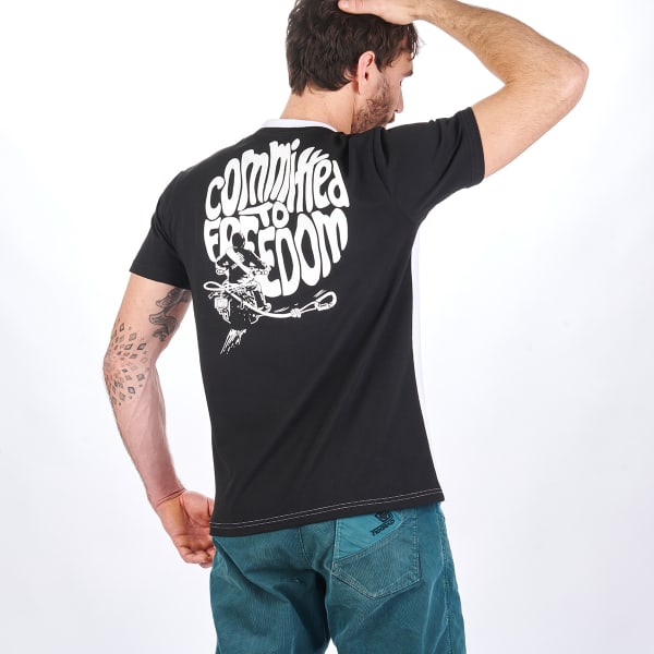 T-shirt escalade NOGRAD COMMITED SPECIAL BLACK/WHITE