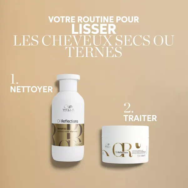 Wella Professionals Oil Reflections Shampoing révélateur de lumière pour tous types de cheveux 1L