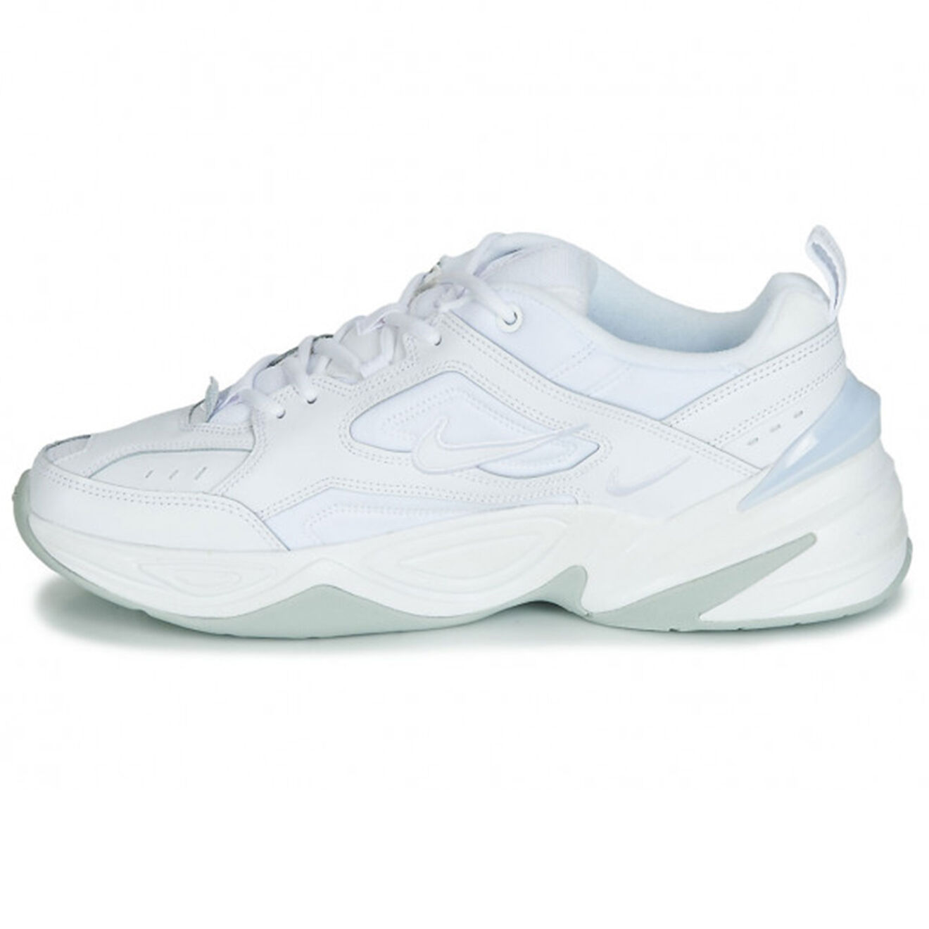 Nike Baskets en Cuir & Mesh M2K Techno blanches