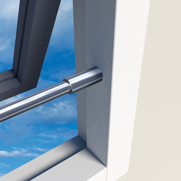 SecuBar barrièrestang Twist Combi RVS SKG 2-sterren 91 cm