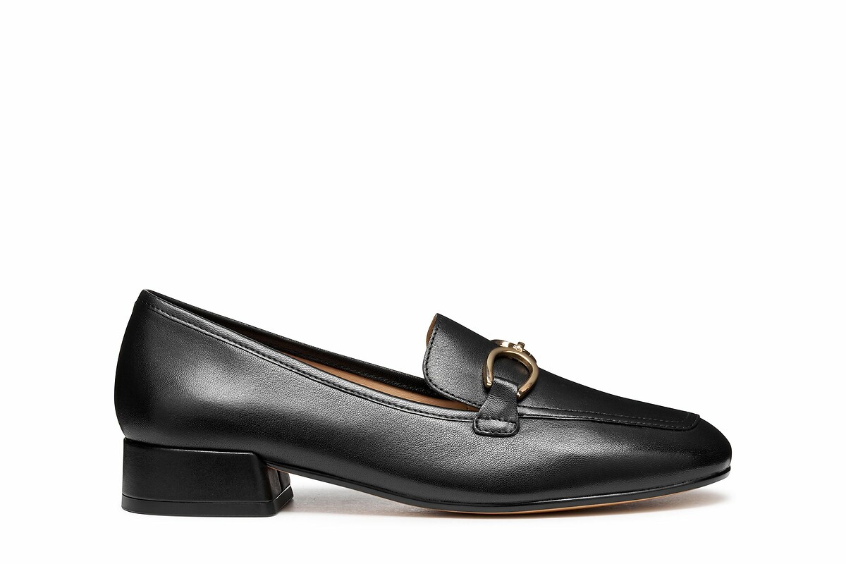 GEOX<br>Mocassins de couro Dhyalma