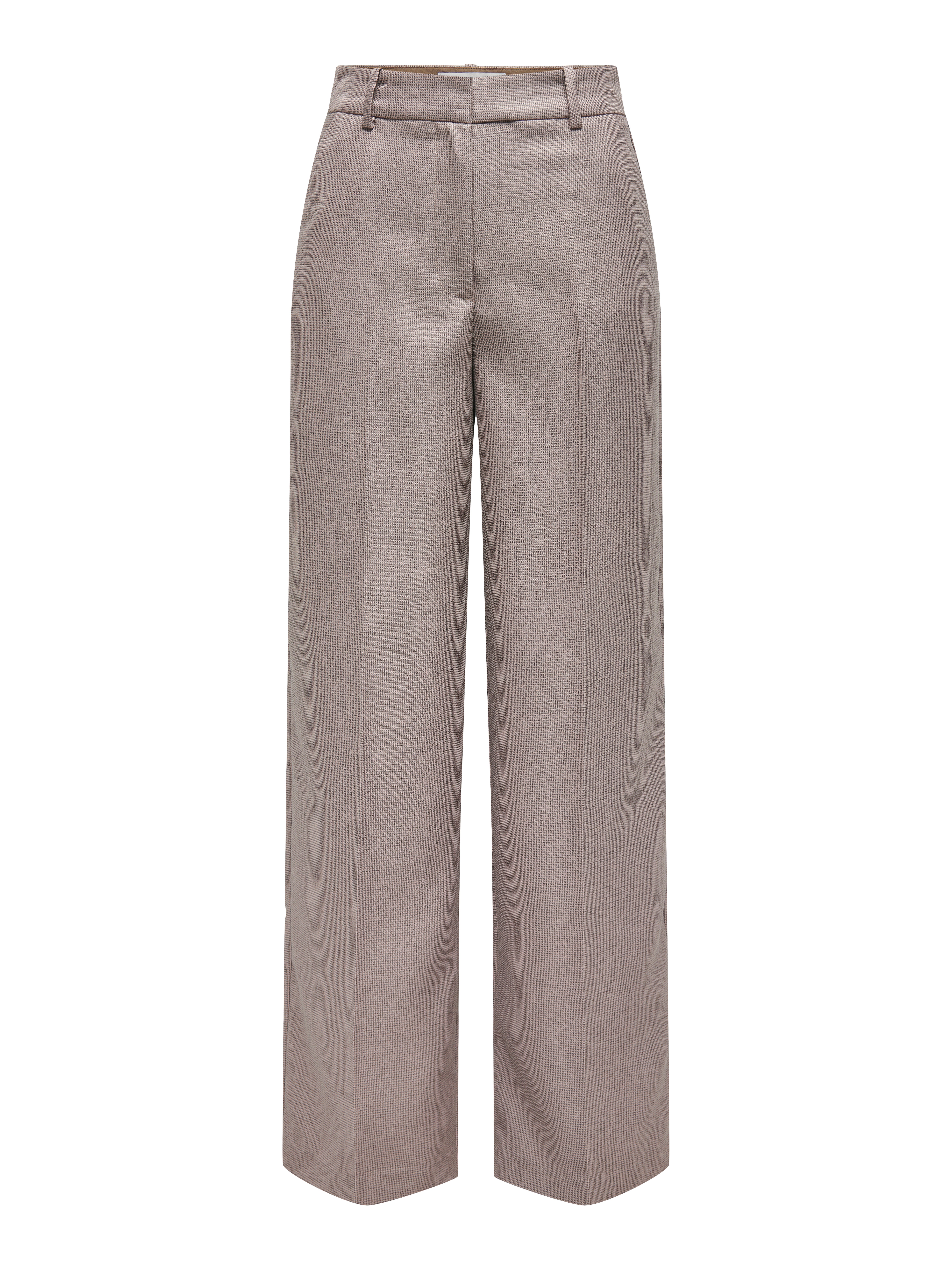 JDYAURA Hohe Taille Gerade geschnitten Hose Malt Ball