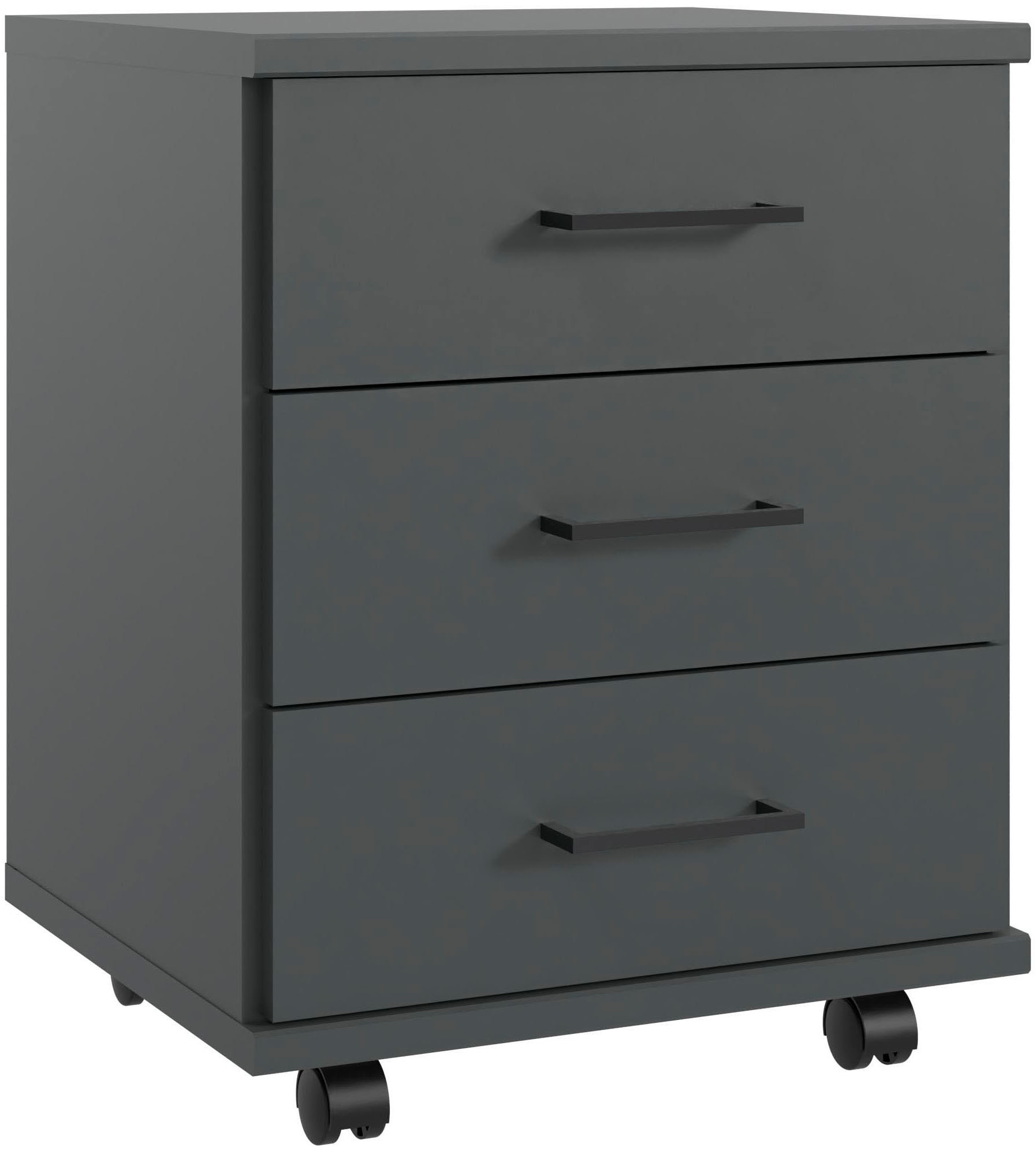 Wimex Rollcontainer »Home Desk« mit 3 Schubladen, 46cm breit, 58cm hoch