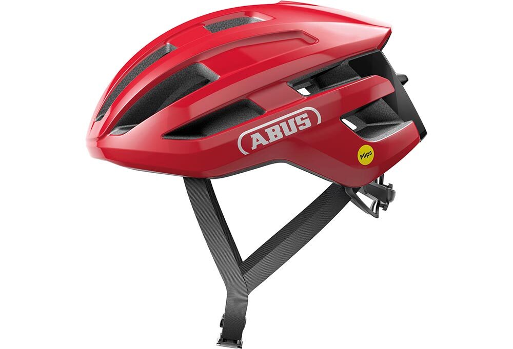 Abus PowerDome MIPS Race Fietshelm Blaze Rood
