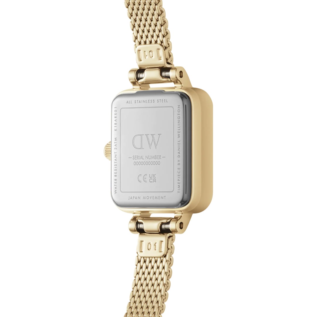 Daniel Wellington Quadro Mini Evergold Emerald