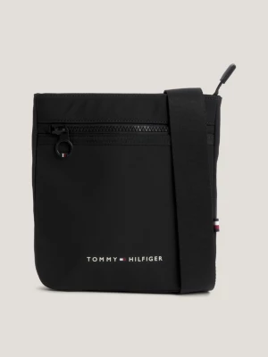 Bolsa transversal com logo pequeno