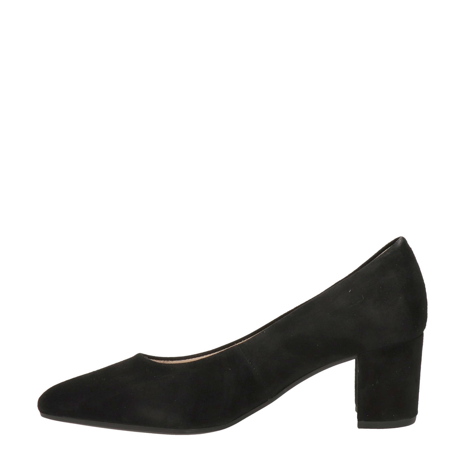 Gabor suède pumps donkerblauw