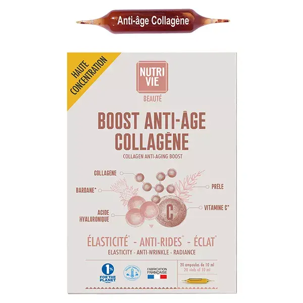 Nutrivie Collagène Ampoules Boost Anti-Age 10ml