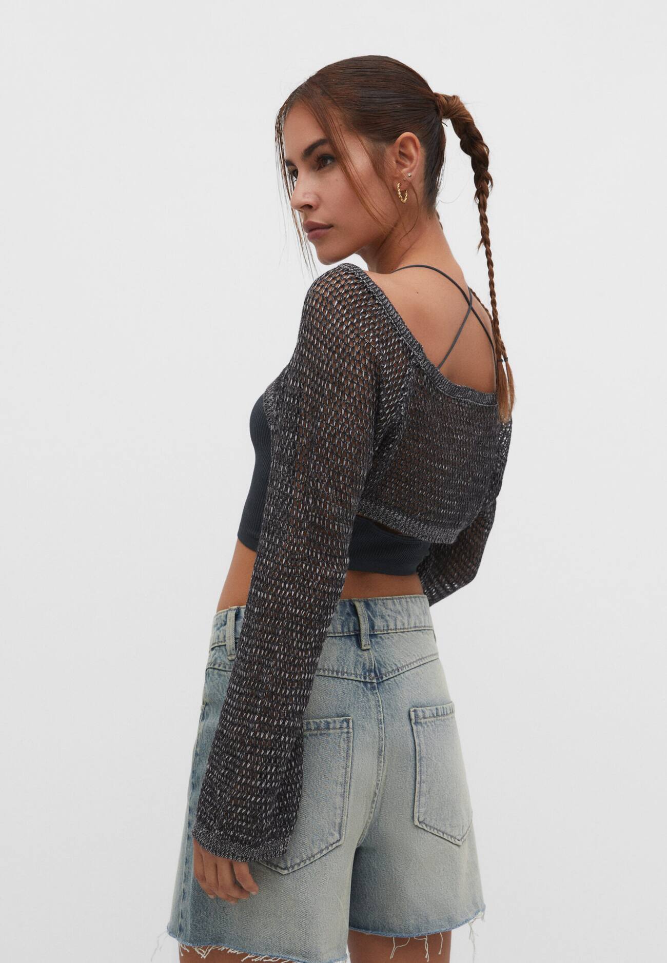 Bermudas de corte folgado
