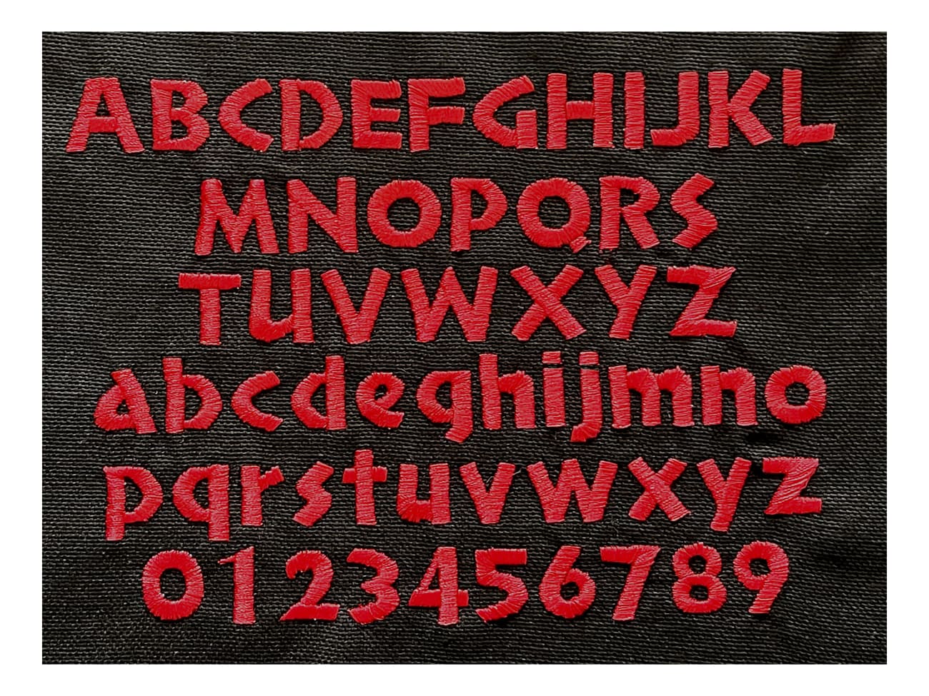 Broderie - Modèle M4 - Rouge - Meilleur du Chef