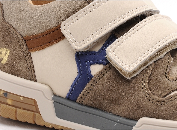 Bopy boots bottine enfant volton beige