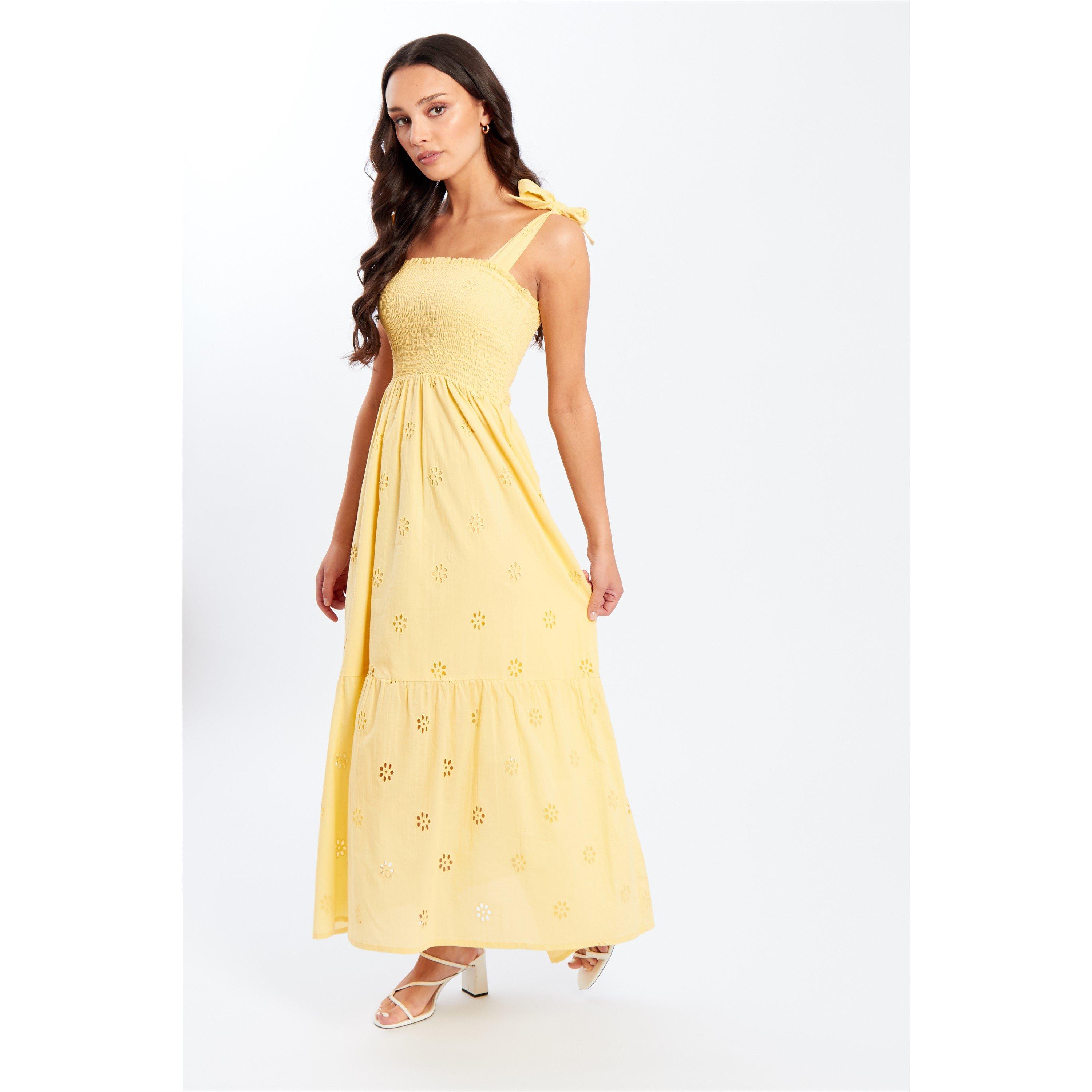 Be You Broderie Broderie Maxi Dress