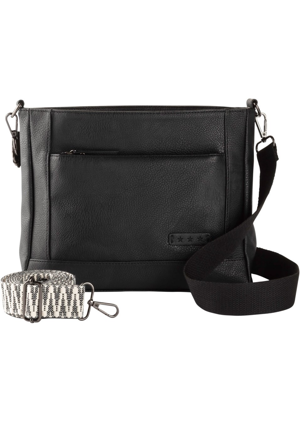 Sac à bandoulière avec bandoulière interchangeable
