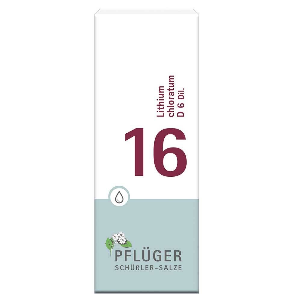 Biochemie Pflüger® 16 Lithium chloratum D6 Tropfen