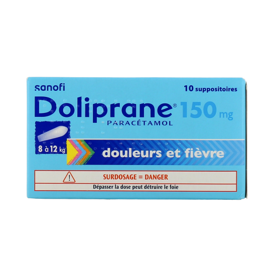 Doliprane Suppositoires - Enfant et Adulte
