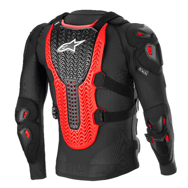 Alpinestars - Gilet anatomique Bionic Xtr Plasma Noir / Blanc / Rouge