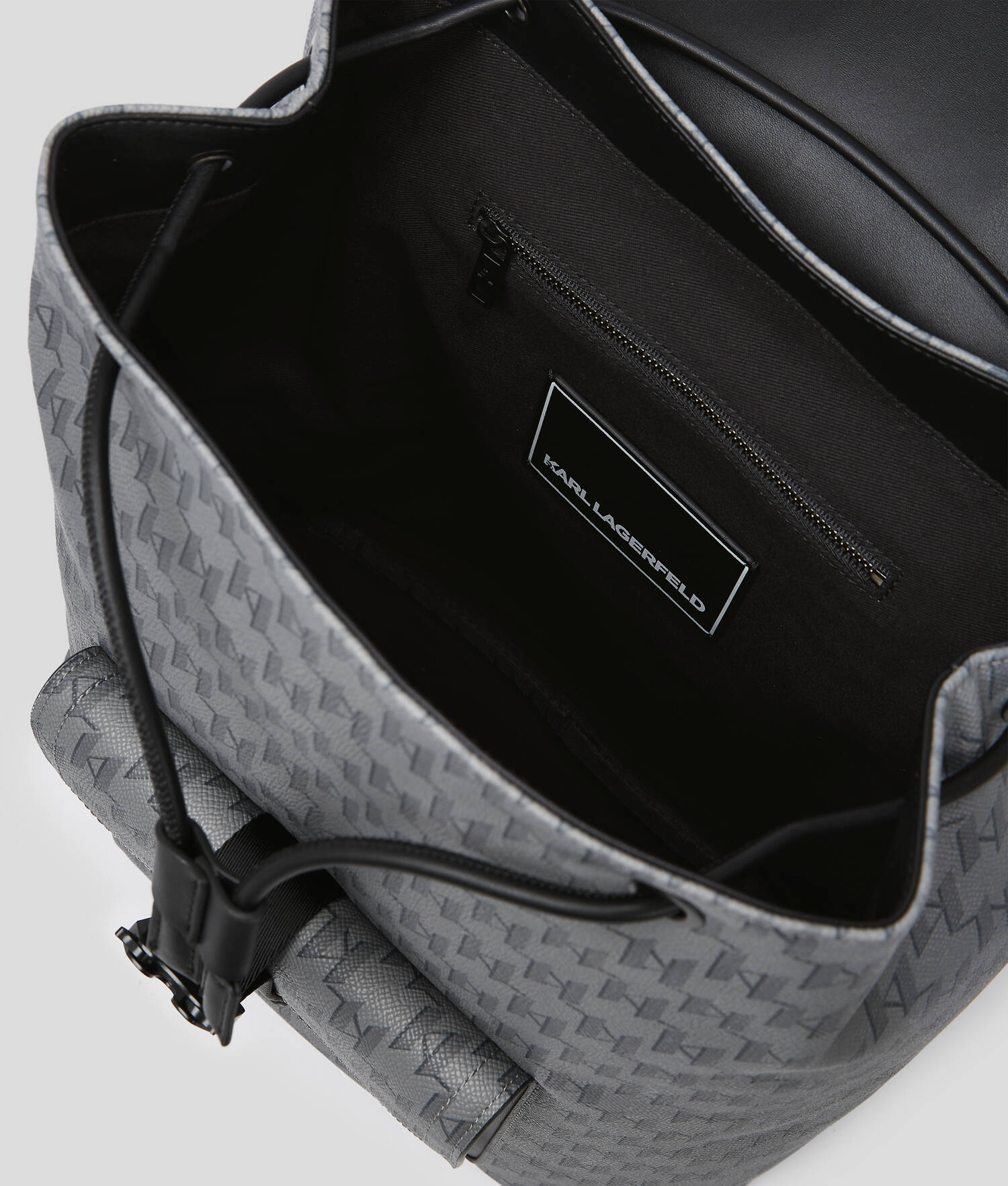 SAC À DOS KL MONOGRAM - Monogramme Asphalte