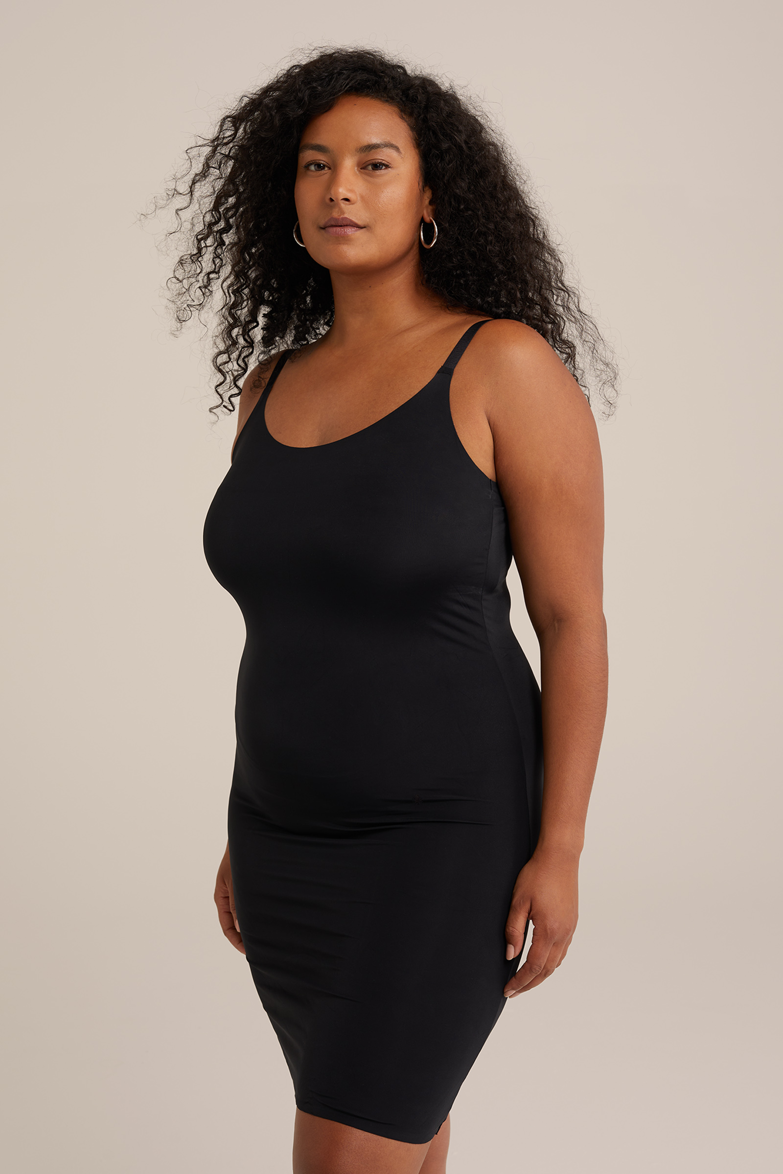 shapewear jurk WE Fashion Zwart