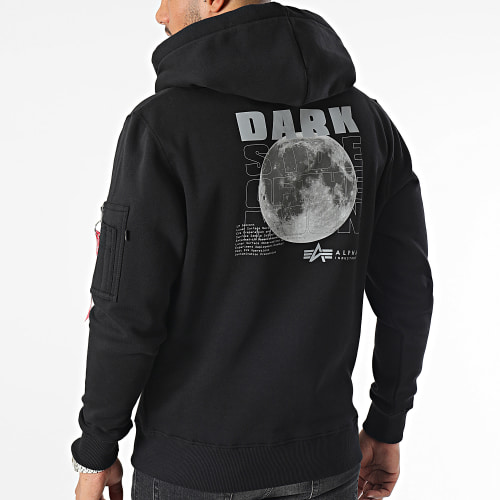 Sweat Capuche Dark Side 108337 Noir Réfléchissant