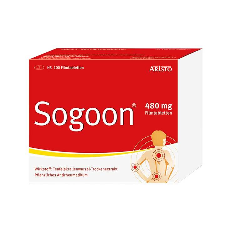 Sogoon Teufelskralle 480 mg Filmtabletten , 100 St