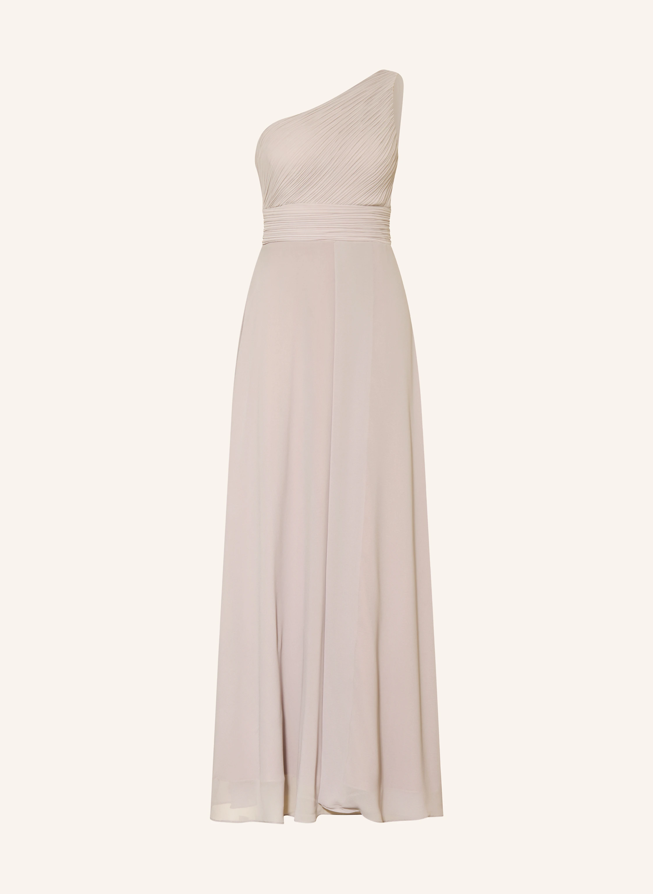 APART One-Shoulder-Kleid mit Plissees