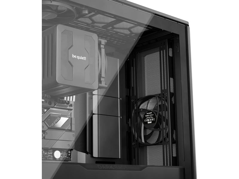 be quiet! PC-Gehäuse Dark Base 701 Schwarz Gaming-Gehäuse im Full-Mesh-Design