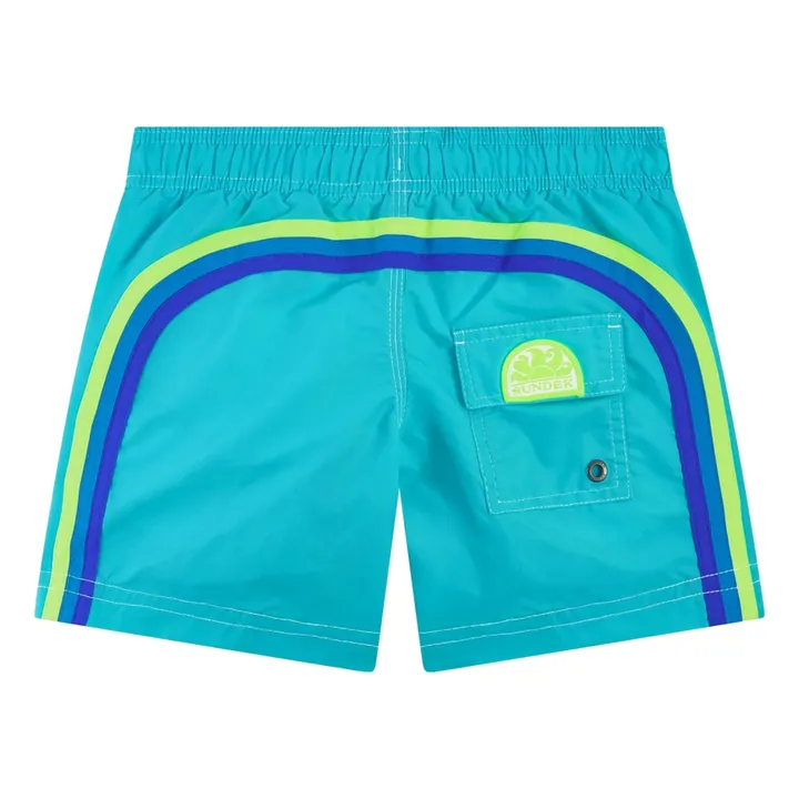 Sundek Short de Bain Board Arc | Bleu turquoise