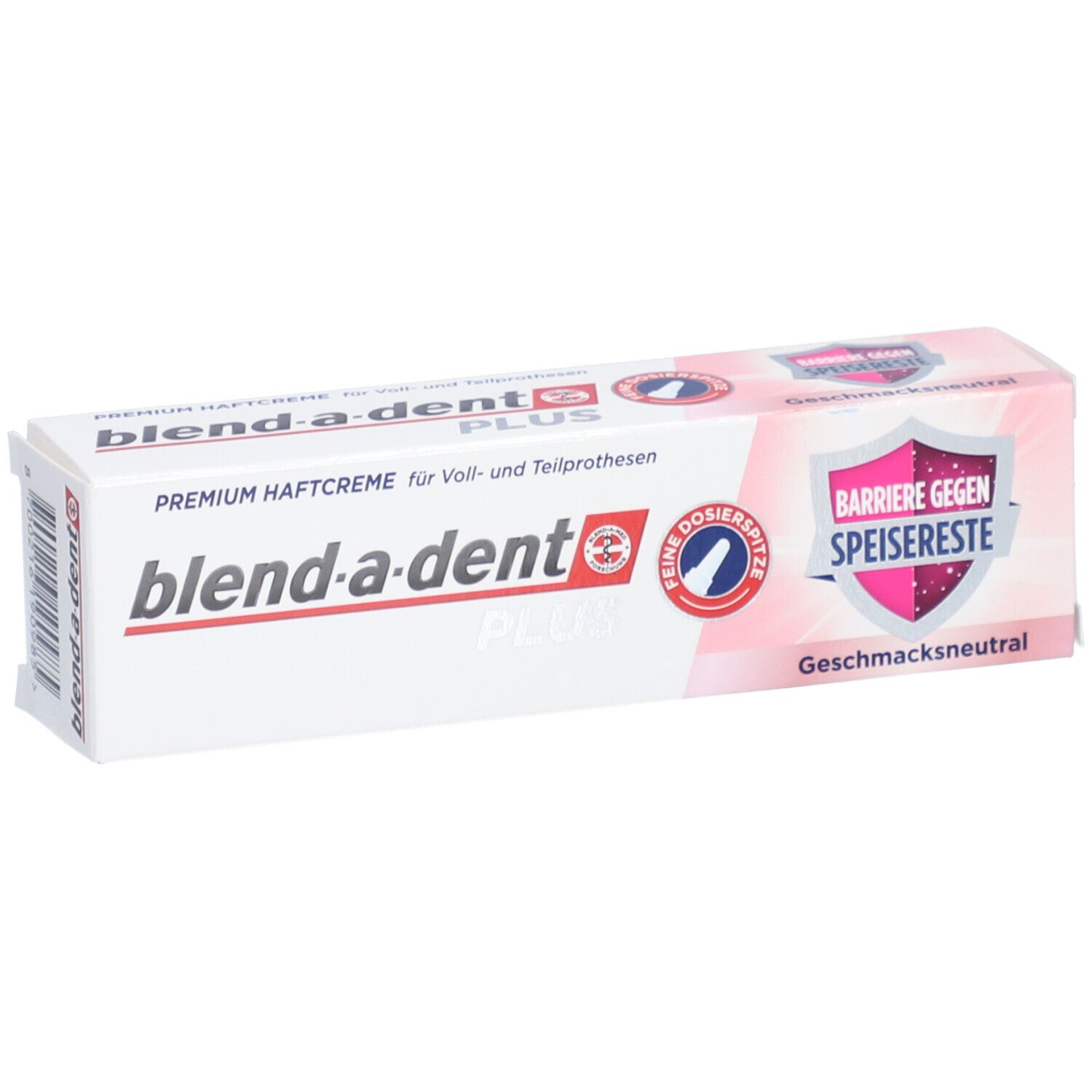 Haftcreme Barriere gegen Speisereste