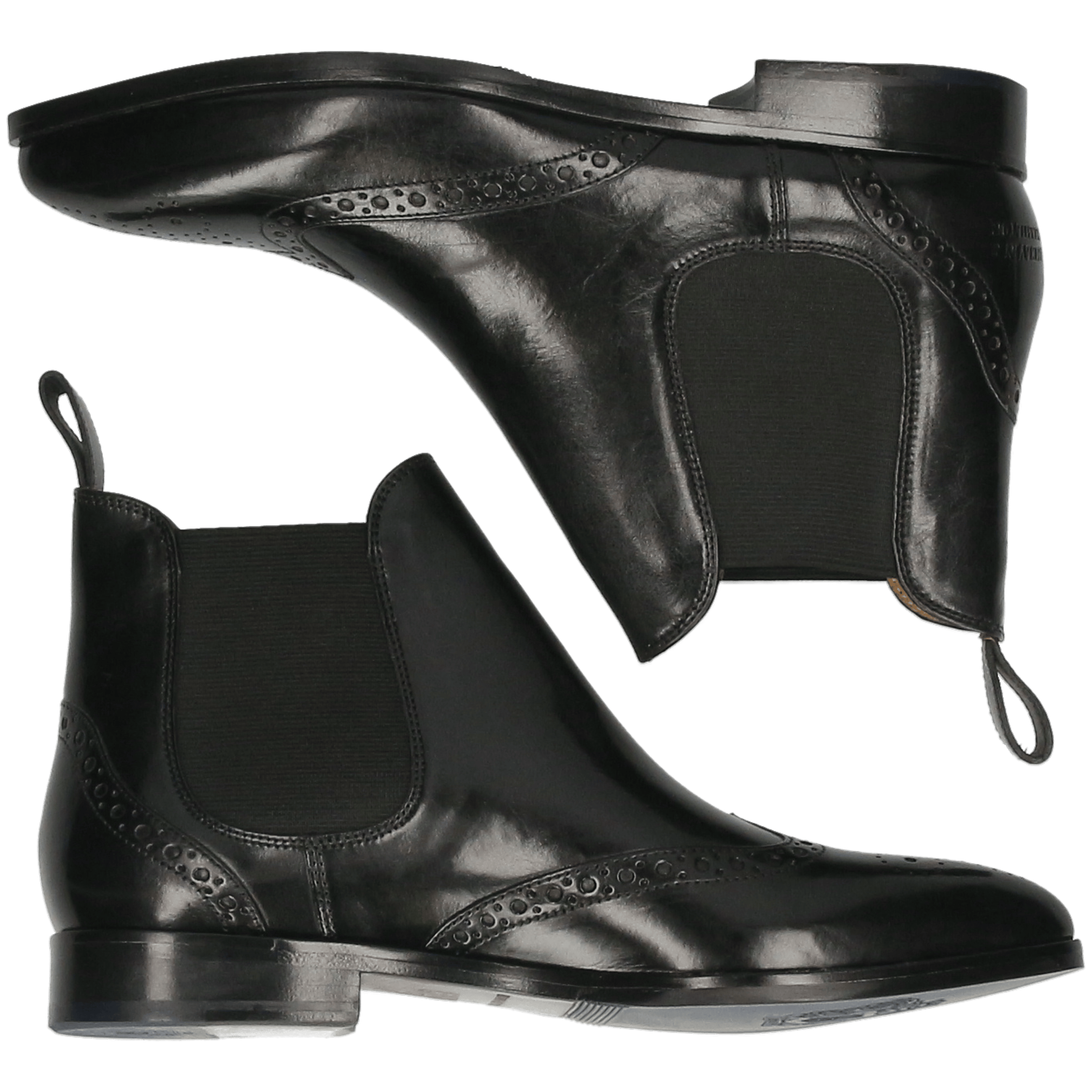 JESSY 4 - Bottines à talon plat | Noir
