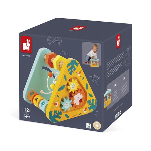 Jeu d'éveil - Triangle multi-activité - JANOD